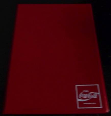 9022-1 € 3,00 coca cola menukaarthouder 17x24 cm